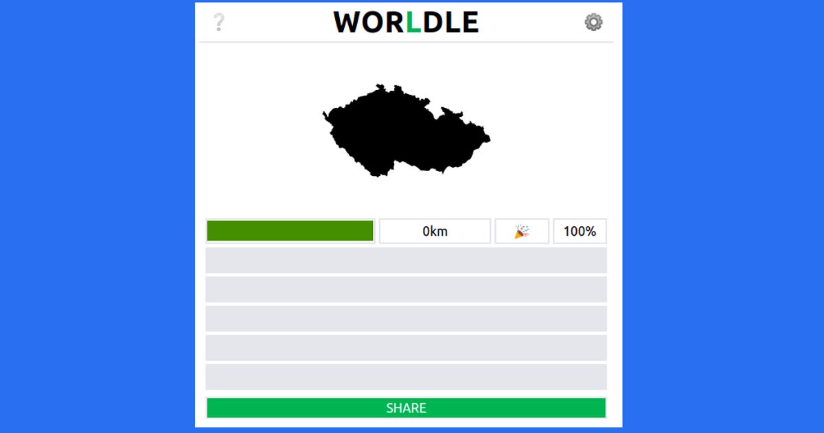 Try Worldle, the Wordle Spinoff Where You Guess the Country - Scoopsky